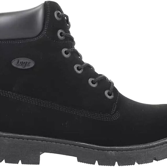 Lugz Women's Brace Hi Convoy Classic 6-inch Chukka Boot, Black, Size 7.5 M US - Picture 1 of 4
